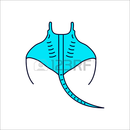 450x450 Blowfish Clipart Manta Ray