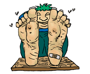 315x260 Feet Clipart Stinky Foot