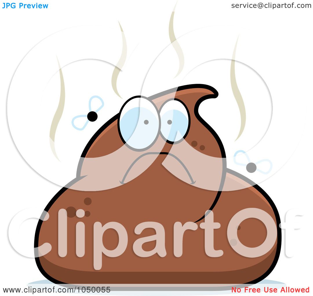 1080x1024 Royalty Free (Rf) Clip Art Illustration Of A Stinky Pile Of Poop