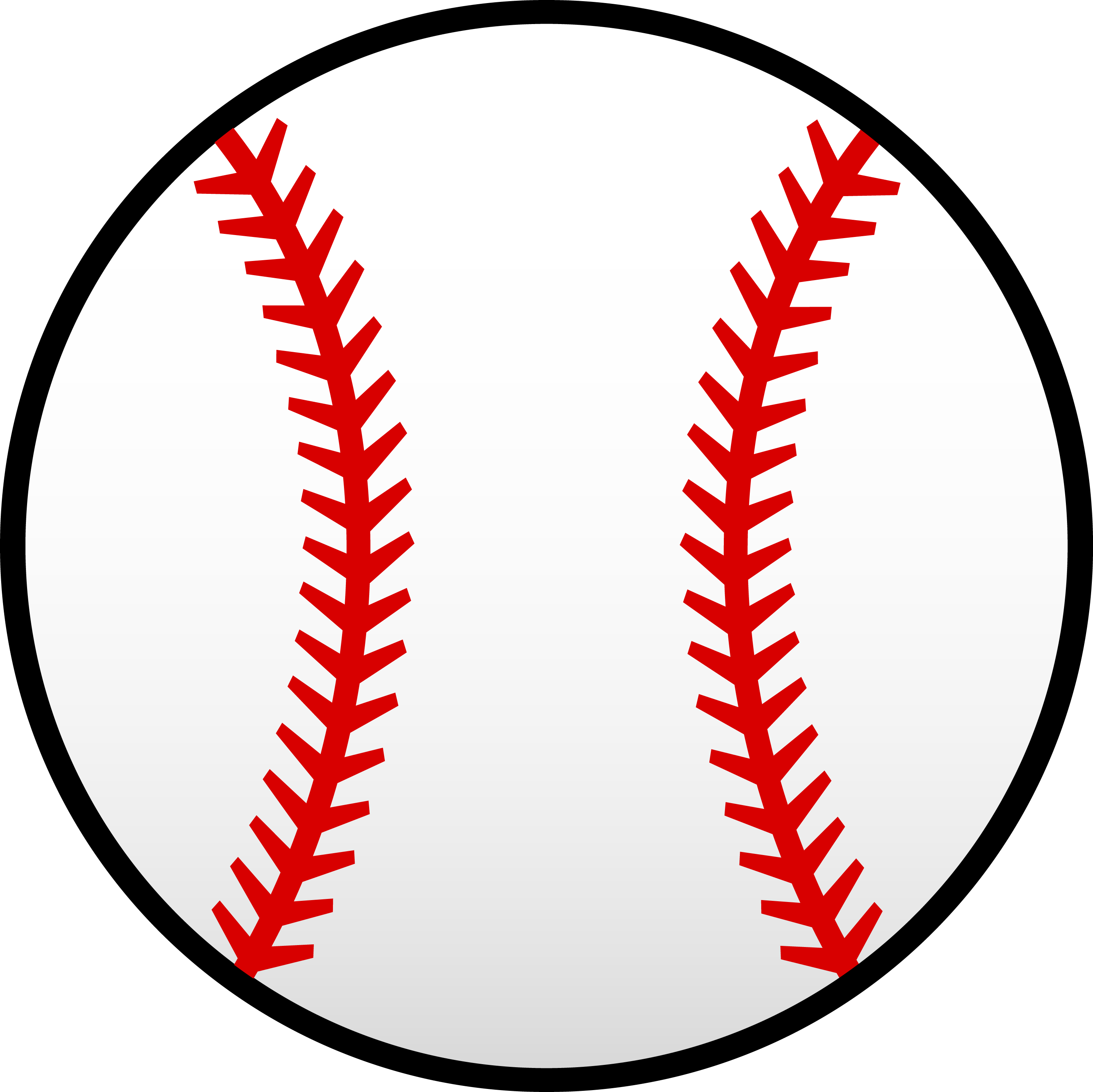 2866x2862 Softball Stitches Clip Art Cliparts