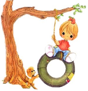 300x311 105 Best Precious Moments Images Fabric Painting