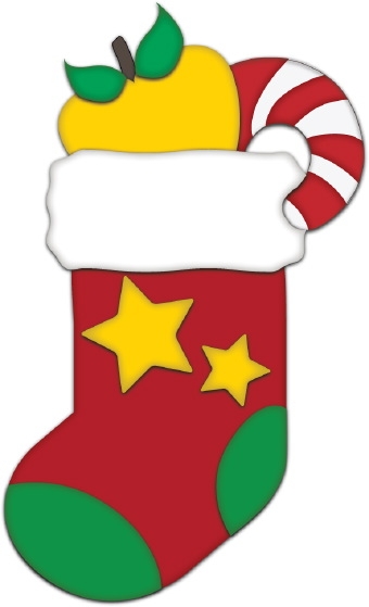 340x559 Clip Art Christmas Stocking