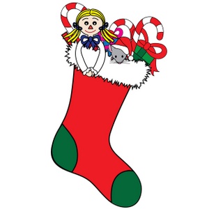 300x300 Free Free Christmas Stocking Clip Art Image 0515 0912 0320 2556