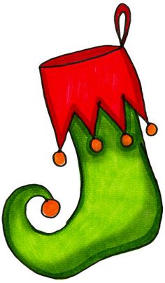 236x403 Green Christmas Stocking Clipart 1000 Images About Christmas