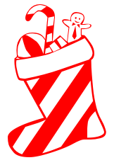 162x233 Top 96 Stocking Clip Art