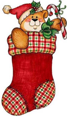 236x410 Christmas Stocking Clipart
