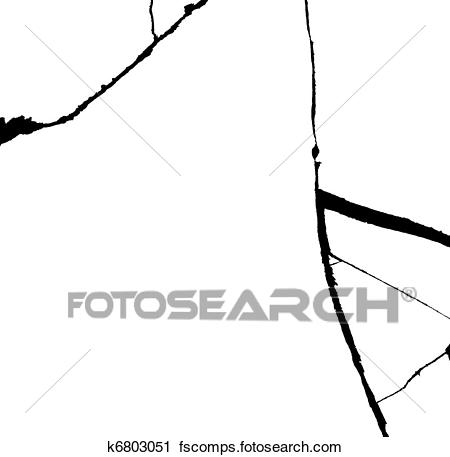 450x457 Clipart Of Crack In Stone Tile Bump Alpha Map For 3d K6803051