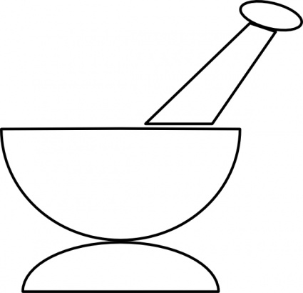 425x410 Stone Pestle Clip Art Cliparts