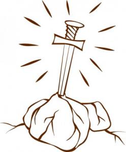 248x300 Sword In The Stone Clip Art Download