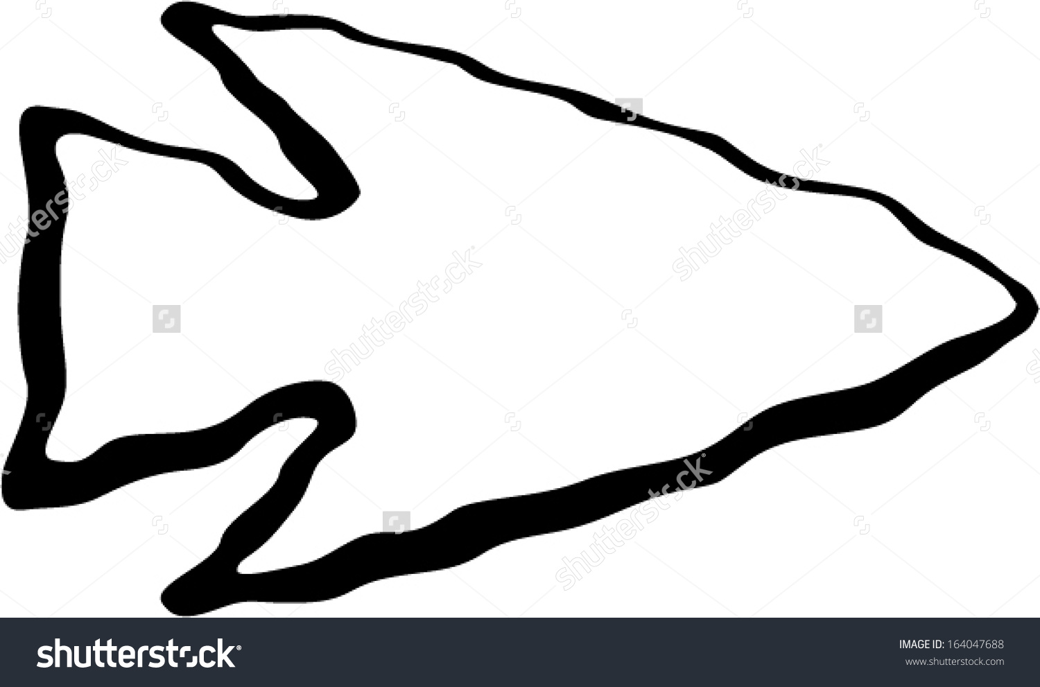 1500x991 Arrow Head Clip Art