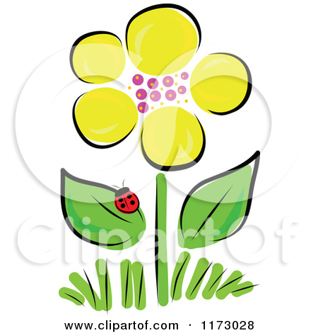 450x470 Ladybug On A Daisy Clip Art Cliparts