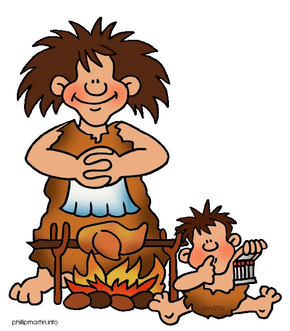568x648 Stone Age Clipart