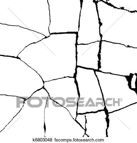 450x469 Stock Illustration Of Crack In Stone Tile Bump Alpha Map K6803048