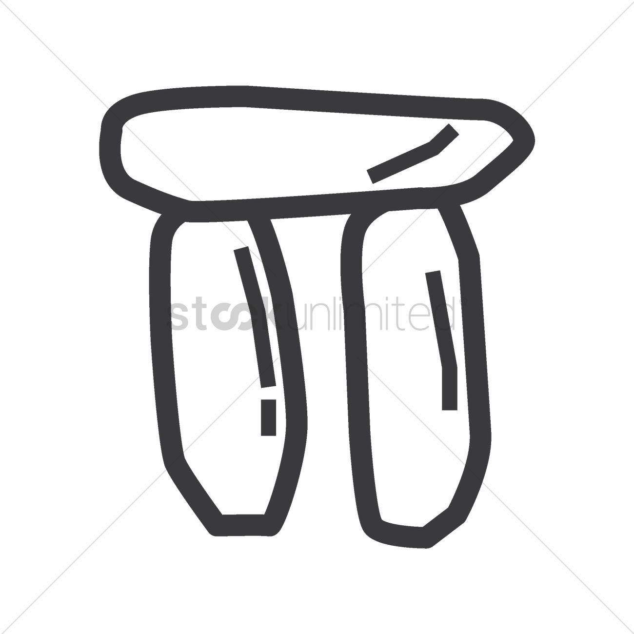 1300x1300 Stonehenge Vector Image