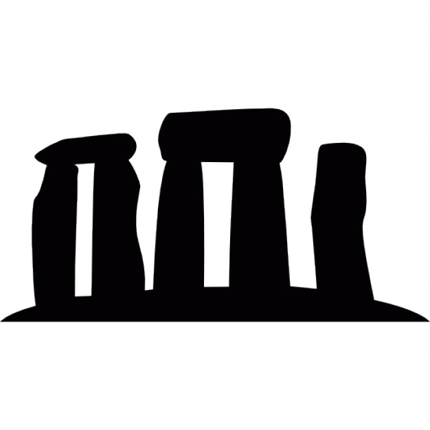 626x626 Stonehenge Clipart Black And White