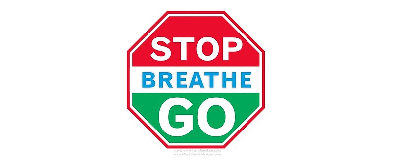 800x331 Stop, Breathe, Go! Mugs By Tieras Redbubble