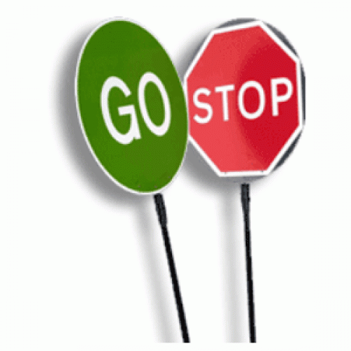 500x500 Stop Go Sign