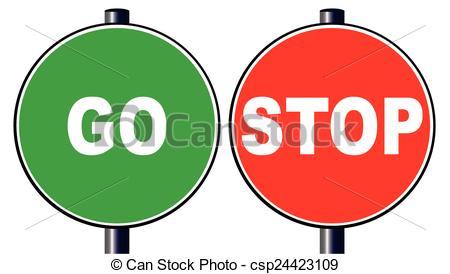 Stop And Go Signs | Free download on ClipArtMag