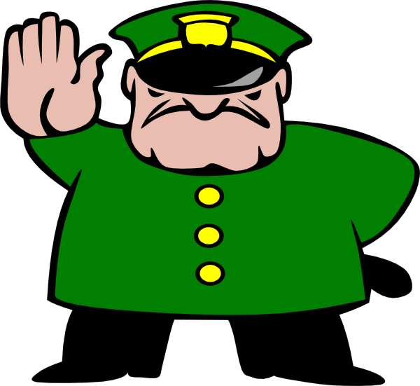 600x551 Stop Clip Art