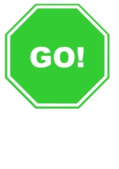 236x334 Stop And Go Signs Clipart