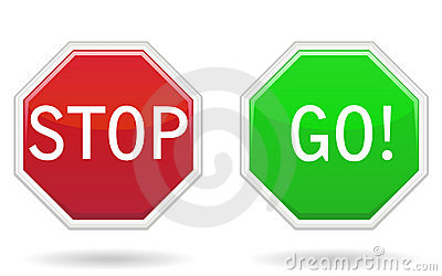 400x250 Stop Go Sign Clipart