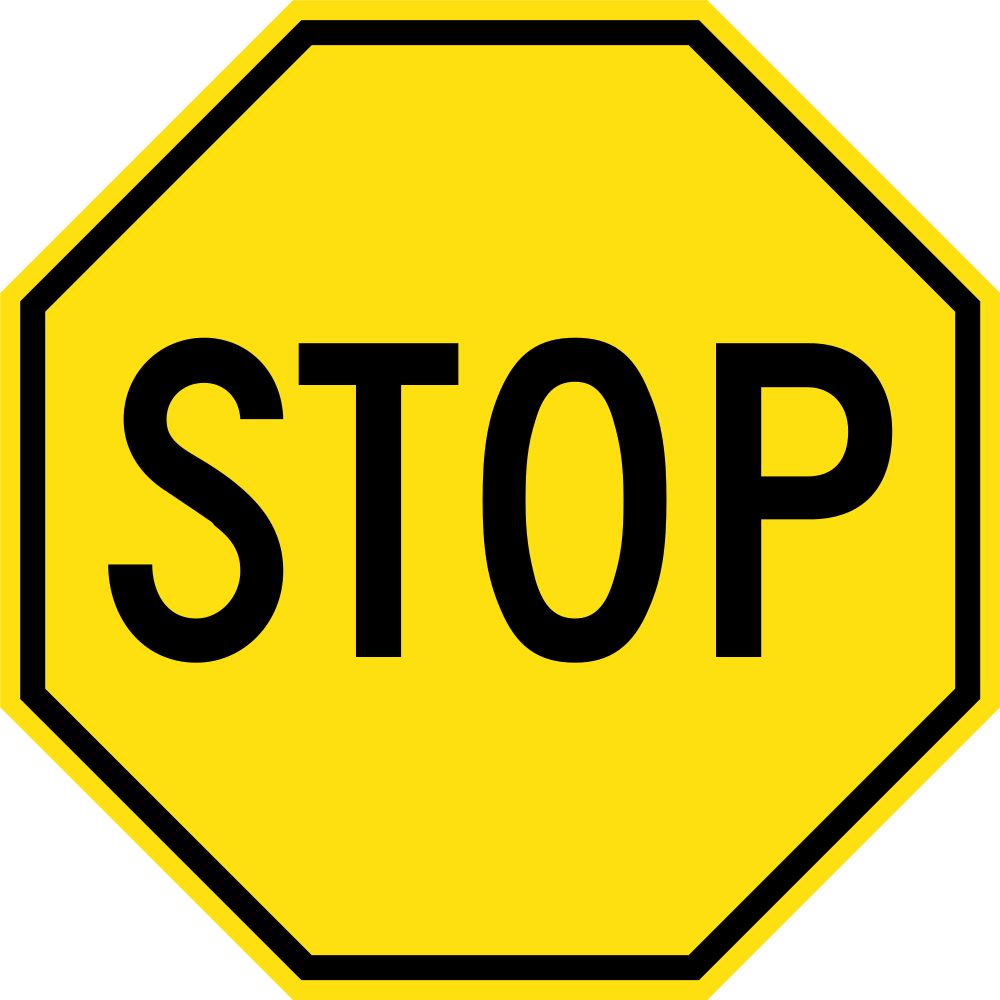 1000x1000 Fileyellow Stop Sign.svg