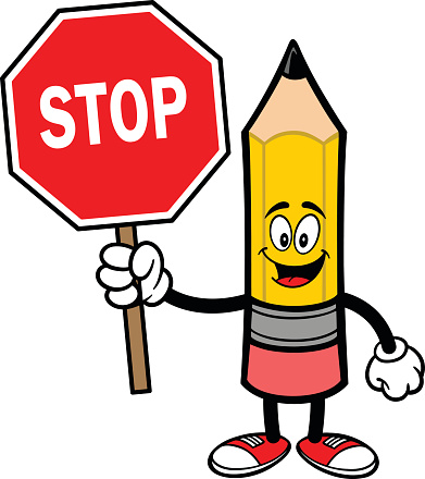 391x440 Stop Sign Clipart