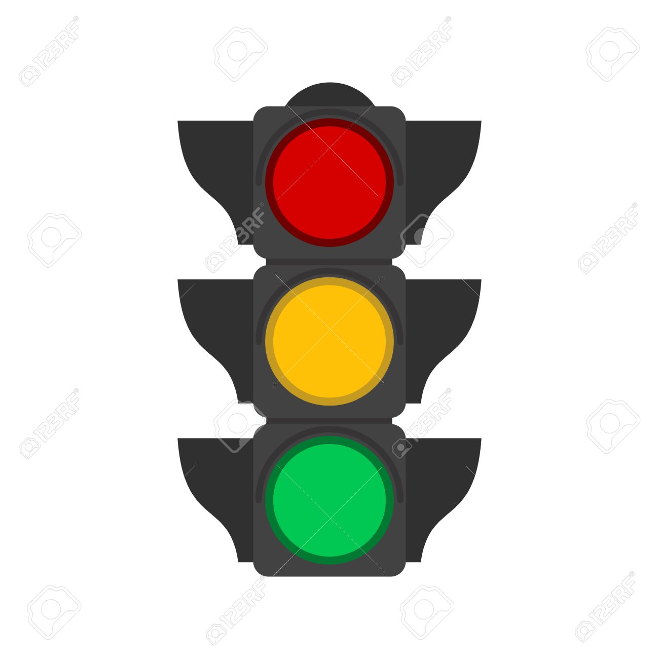 1300x1300 Traffic Light Signal Clipart