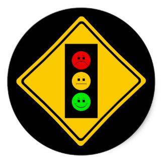 324x324 Stop Light Stickers Zazzle
