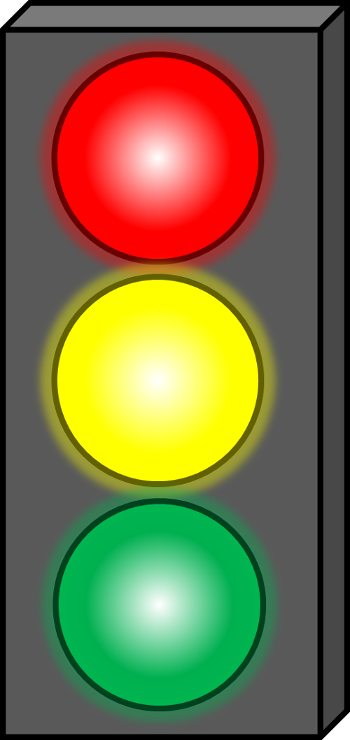 500x1058 Stoplight Clipart