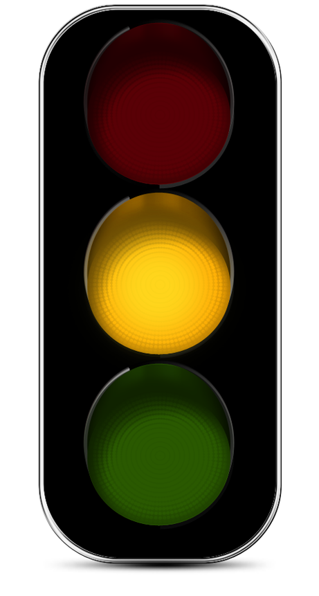 461x861 Traffic Light Clipart Yellow