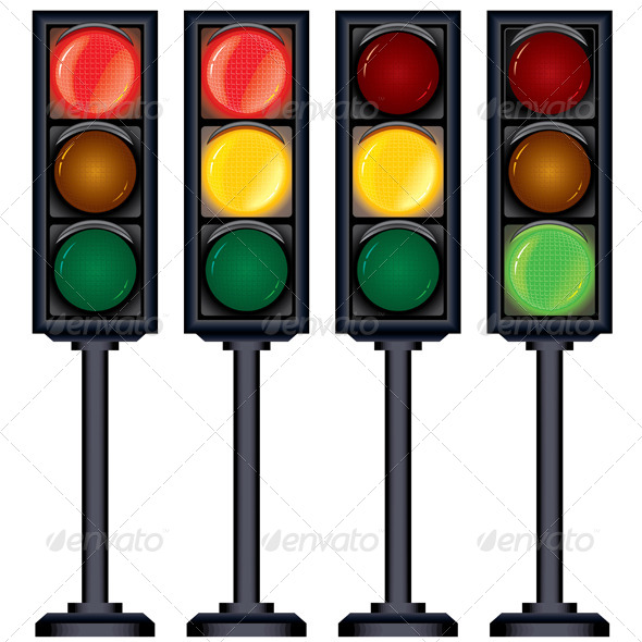 590x590 Traffic Lights By Pilart Graphicriver