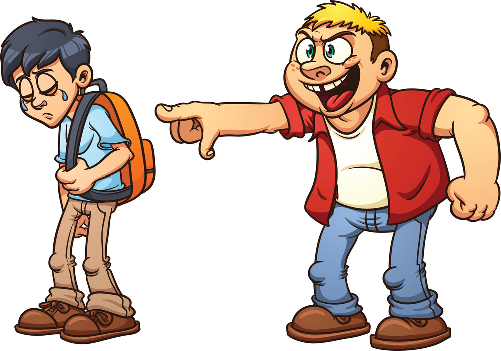 1000x700 School Bullying Clipart