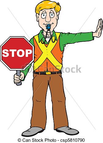 337x470 Stop Clipart School Guard