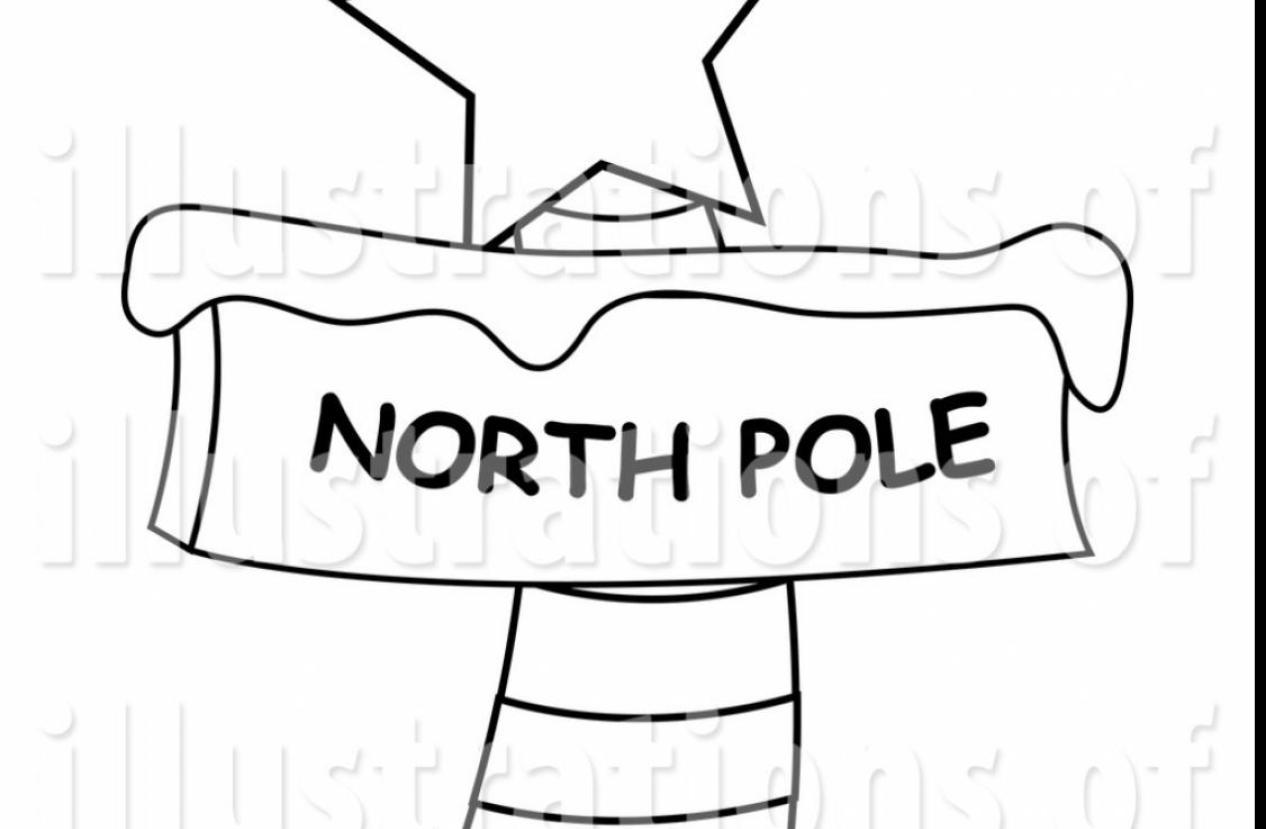 1266x829 Signs Magnificent North Pole Clip Art Black And White With Stop
