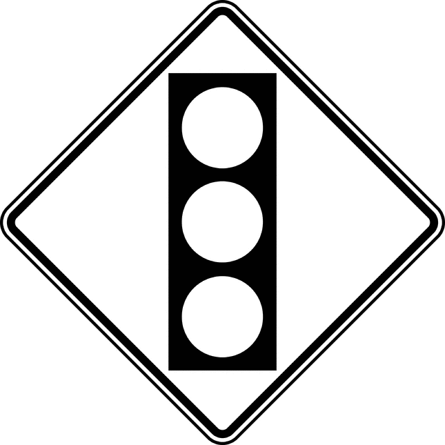 640x640 Stop Light Black And White Traffic Light Clipart Image