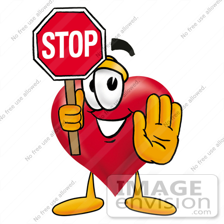 450x450 Cliprt Graphic Of Red Love Heart Cartoon Character Holding