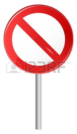 258x450 Illustration Of Stop Sign, Red Grungy Stamp Royalty Free Cliparts