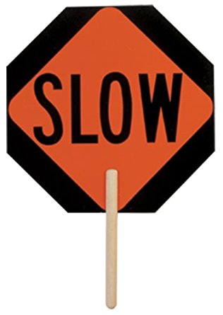 316x445 Ml Kishigo 5950 Non Reflective Double Sided Stop Sign With 9