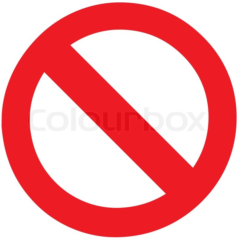 800x800 The Empty Vector Of Stop Sign Symbol Zone For Add Any Forbidden