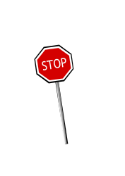 177x250 Wait! Free Stop Sign Clip Art