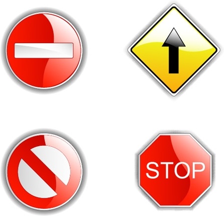 446x430 Stop Sign Free Vector Download (7,089 Free Vector) For Commercial