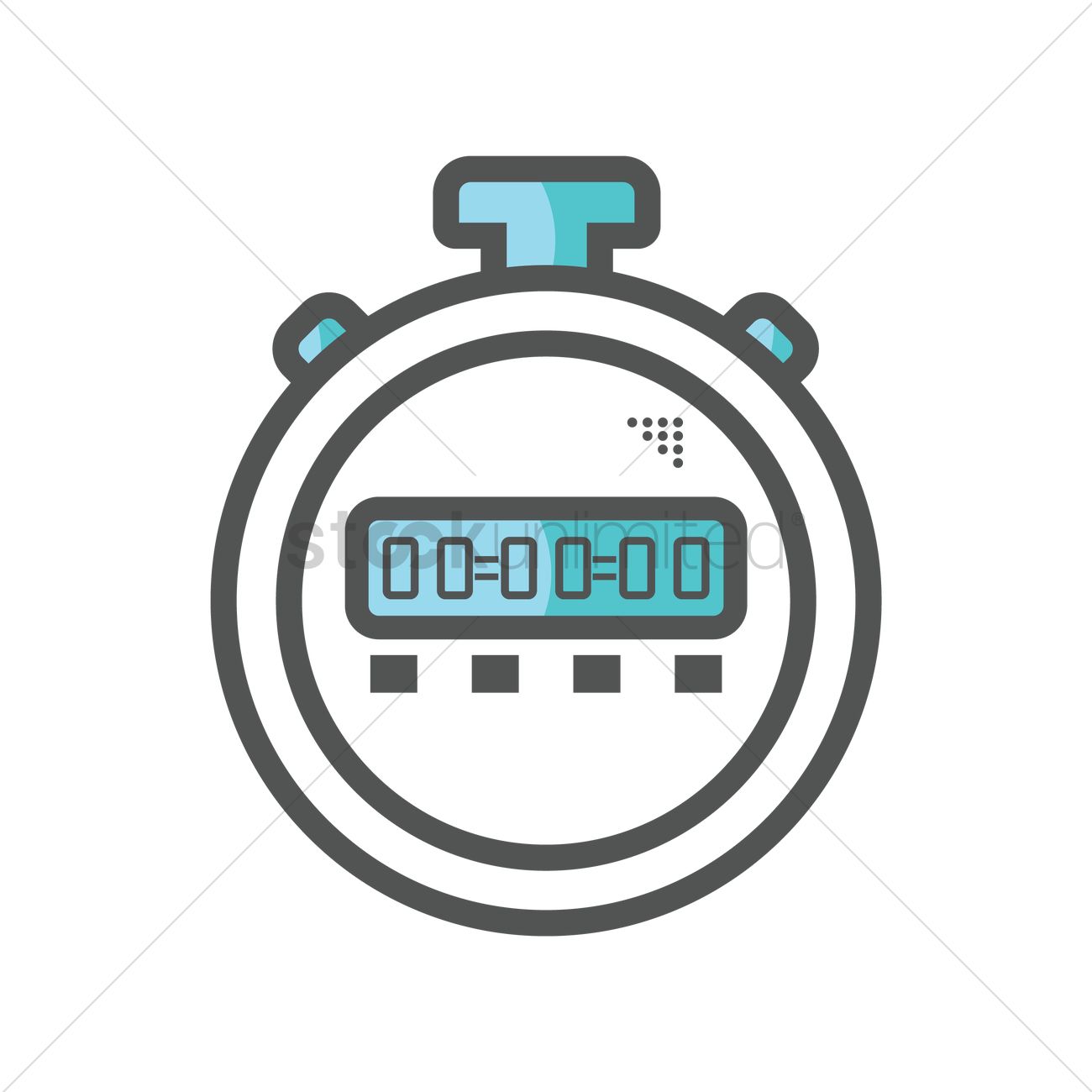 1300x1300 Digital Clipart Stopwatch