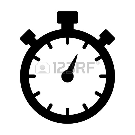 450x450 Stopwatch Timer Line Art Icon For Apps And Websites Royalty Free