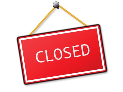 400x300 Clip Art Closed Store Clipart