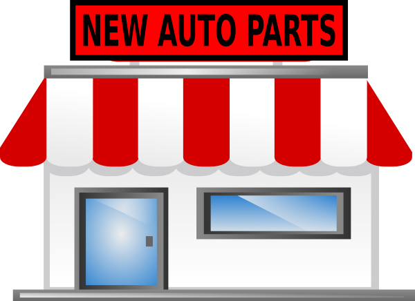 600x436 New Autoparts Store Clip Art
