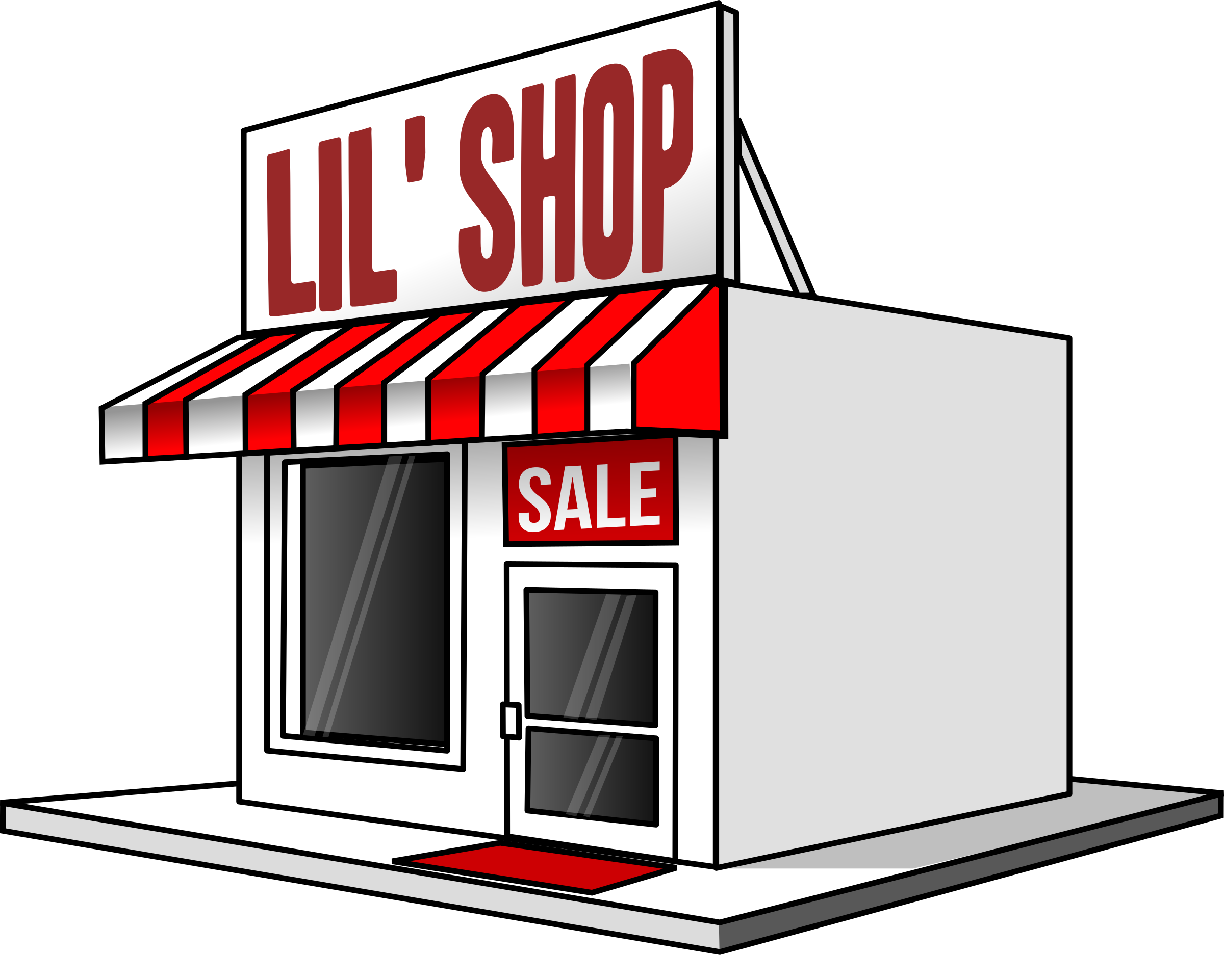 2400x1874 Shop Clipart Shop Owner