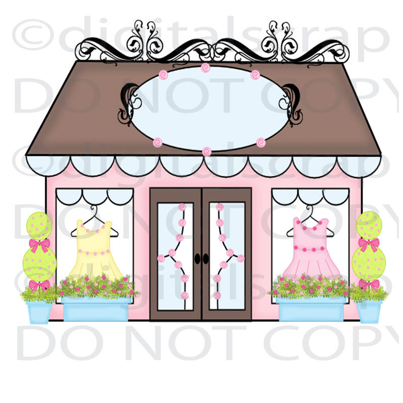 Storefront Clipart | Free download on ClipArtMag