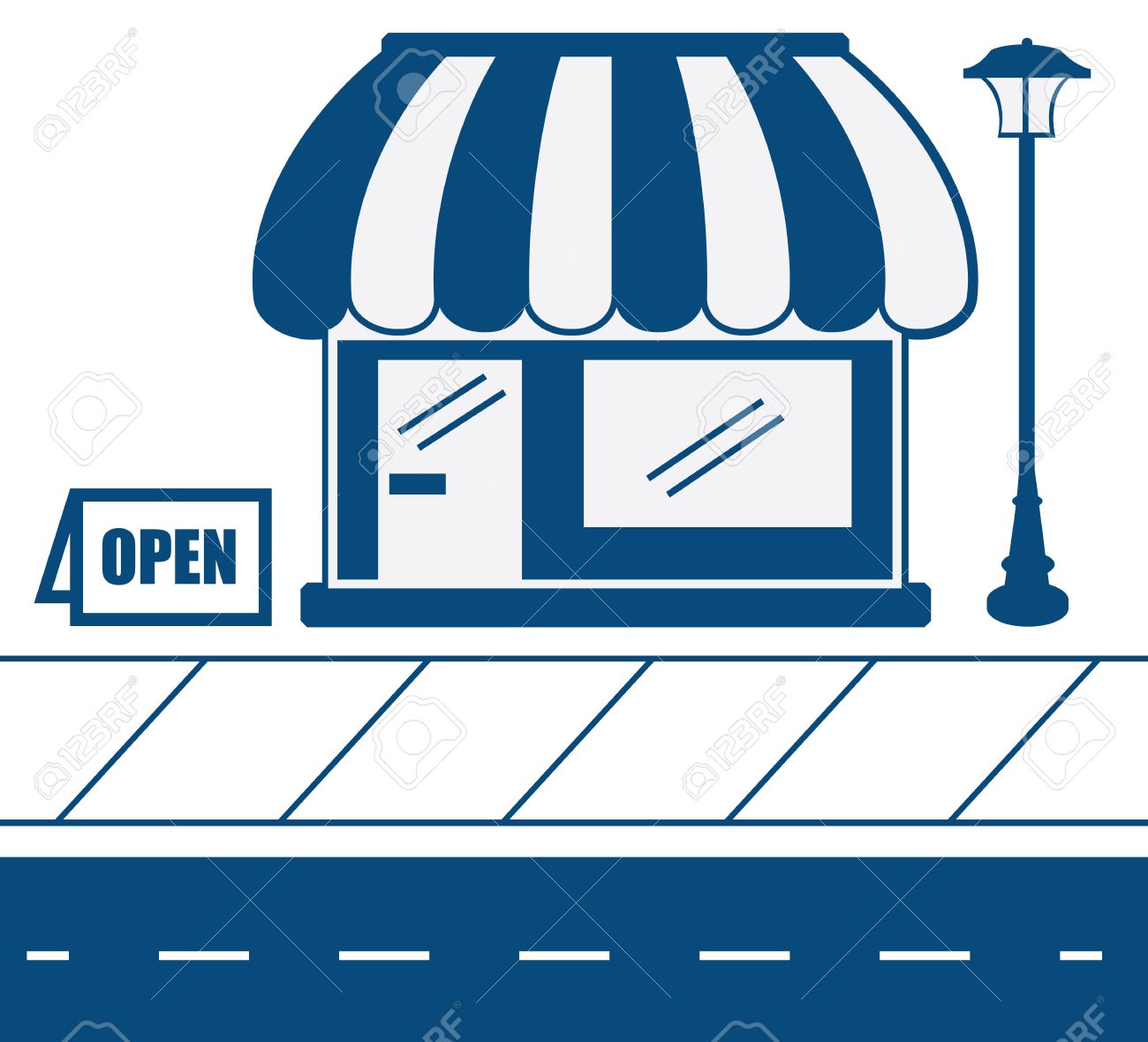 Storefront Clipart | Free download on ClipArtMag