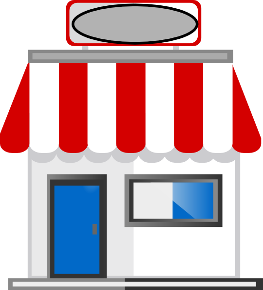 540x597 Storefront Clip Art